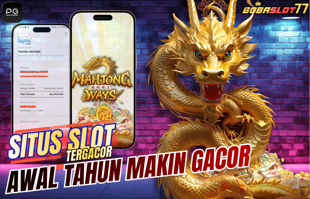 Selamat kepada user id : l***8 Wede Rp 2.300.000 di Game MAHJONG WAYS PG SOFT Cair Gk Sampe 1 Menit! Menang Mudah di Bobaslot77